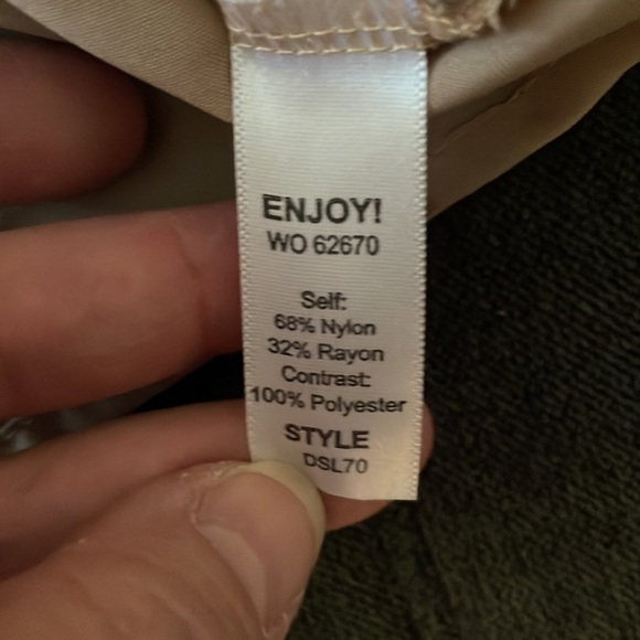 Black lace dress lined except sleeves, small, perfect condition. So cute. - Picture 3 of 7